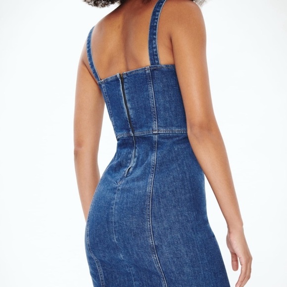 Reformation Blue Denim Dress - Picture 4 of 6